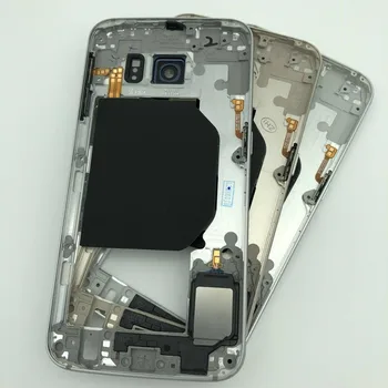

For Samsung S6 G920 Original new middle frame Housing Case mobile phone Middle Bezel Back frame components repair refurbish