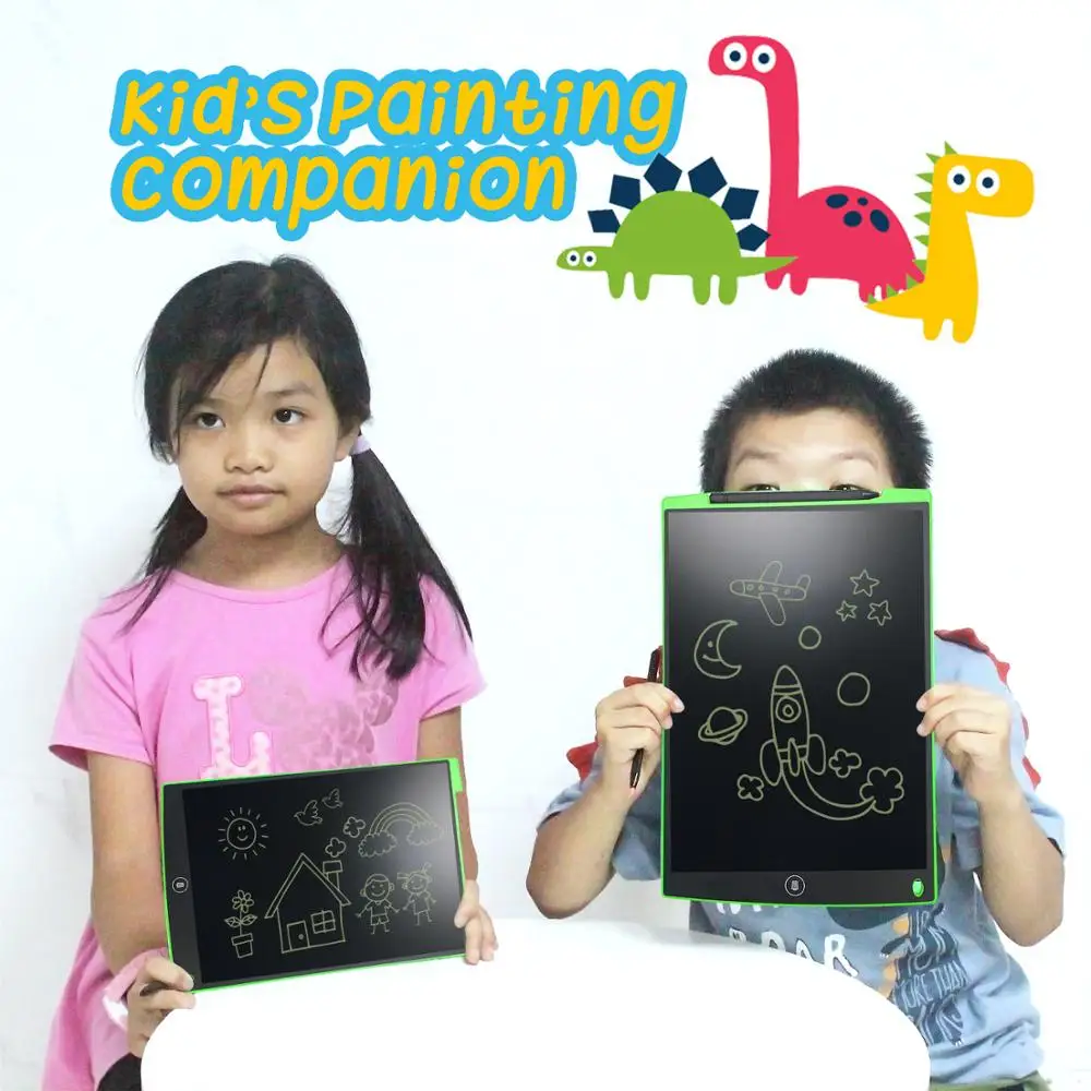 ЖК планшет для рисования Newyes черная доска письма и с рукавом 12 дюймов|lcd writing|lcd