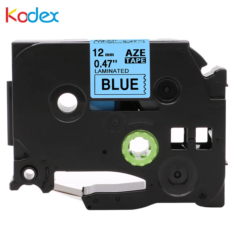 Kodex 1 упаковка 12 мм строительная лента 100% совместима с Brother P Touch Printer Φ Tze 531 8m