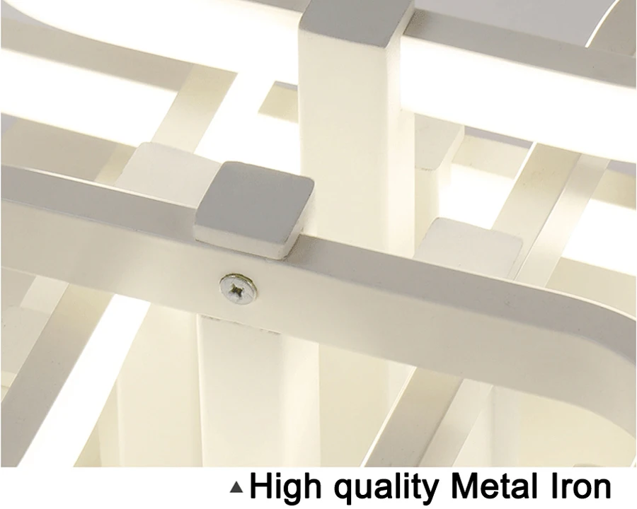 Moderno led lustre com acrílico luzes de
