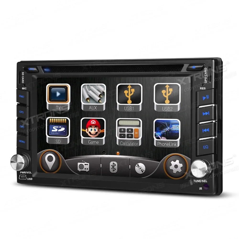 Discount XTRONS 6.2 inch 2 din Car DVD Player Radio HD Touch Screen GPS Navigator with Screen Mirroring Function Custom Fit for Nissan 2 Discount XTRONS 6.2 inch 2 din Car DVD Player Radio HD Touch Screen GPS Navigator with Screen Mirroring Function Custom Fit for Nissan 2