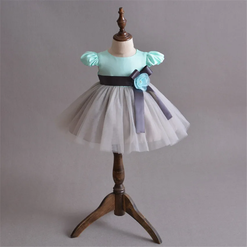 HAPPYPLUS/модное платье с цветочным узором для маленьких девочек; вечерние платья для маленьких девочек; летнее платье для выпускного вечера для От 1 до 2 лет; одежда для маленьких девочек - Цвет: As shown