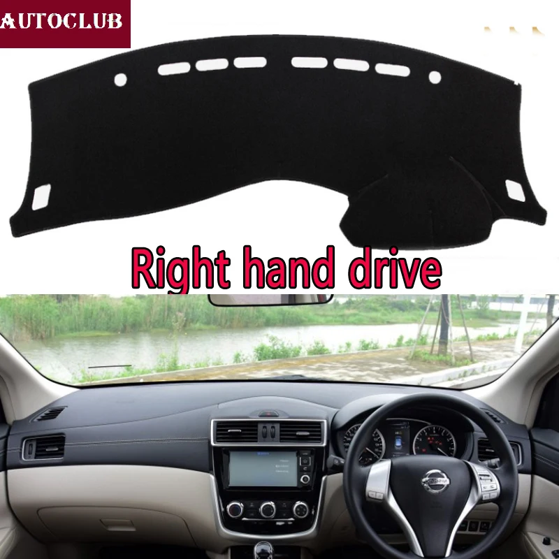 For Nissan tiida c12 2011 2012 2013 2014 2015 2016 2017 2018 2019 Car Styling Covers Dashmat