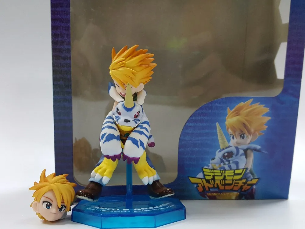 

Digimon Action Figures YAMATO Gabumon PVC Figures 110mm Digital Monster Model Toys Digimon Adventure Game Digimons Doll