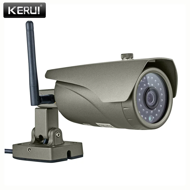

KERUI Real-time Viewing WIFI IP Camera P2P 2.0MP Waterproof Outdoor Full HD 1080P Onvif Surveillance Camera with HDMI VGA Output