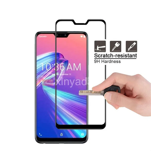 Закалённое стекло с округлыми рамками Asus Zenfone 5Z ZS620KL 5 ZE620KL M1 ZB555KL ZB601KL ZB602KL ZA550KL M2