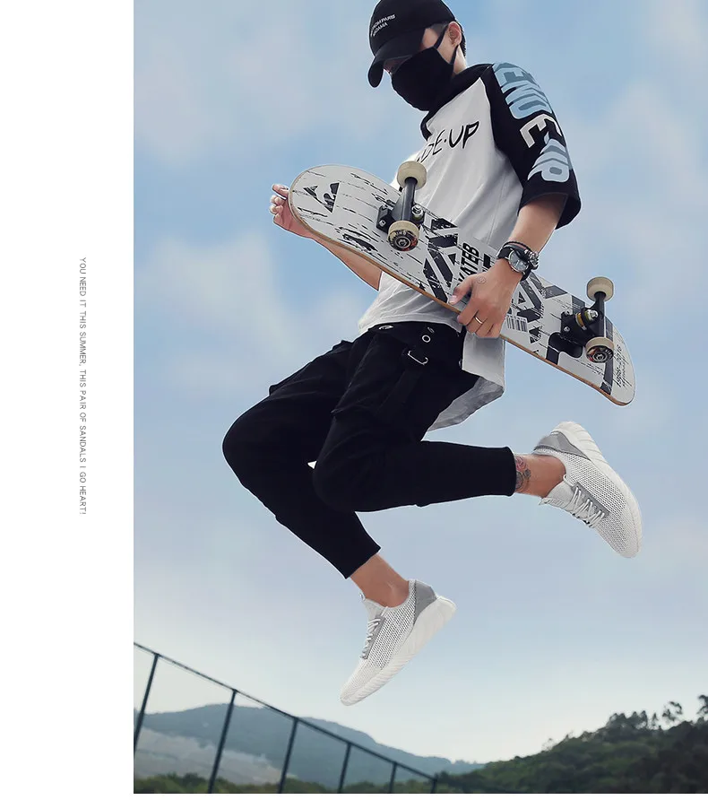 Sneakers men Sport Shoes Breathable Mesh Sneakers Running Shoes chaussure homme sport (11)