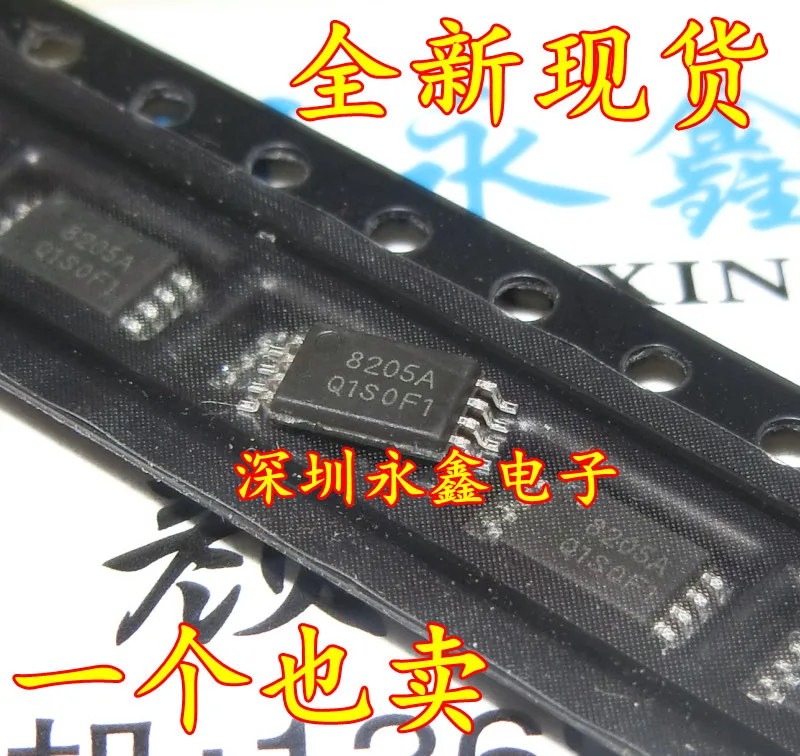 100 шт./лот Новинка 8205A TSSOP8 FS8205A GM8205A CEG8205A литий-ионный аккумулятор защита IC |