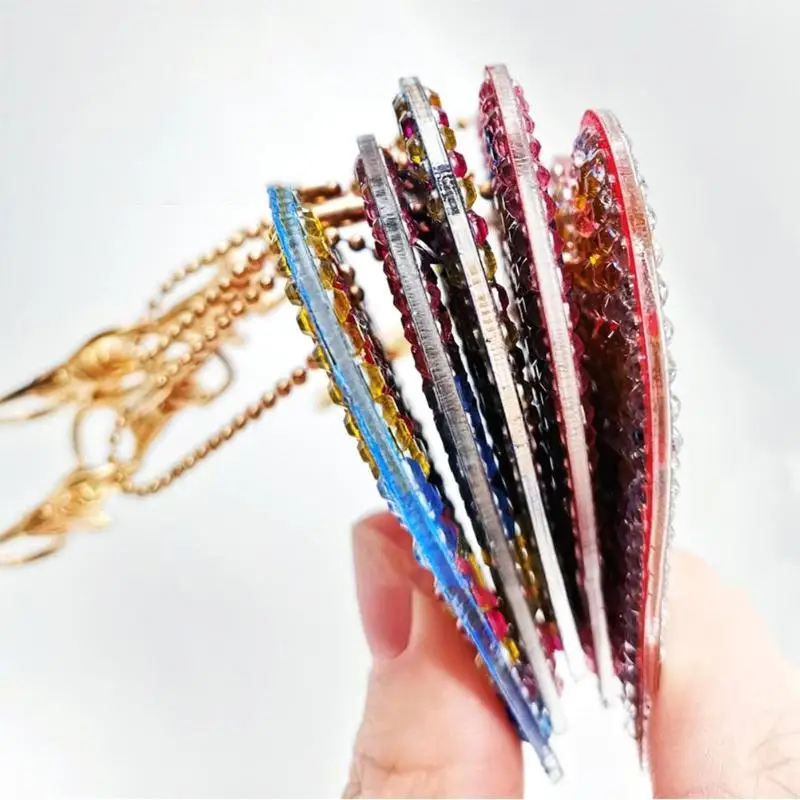 DIY Специальная форма полная дрель алмазная живопись брелок для ключей вышивка живопись подарки вышивка крестом кулон