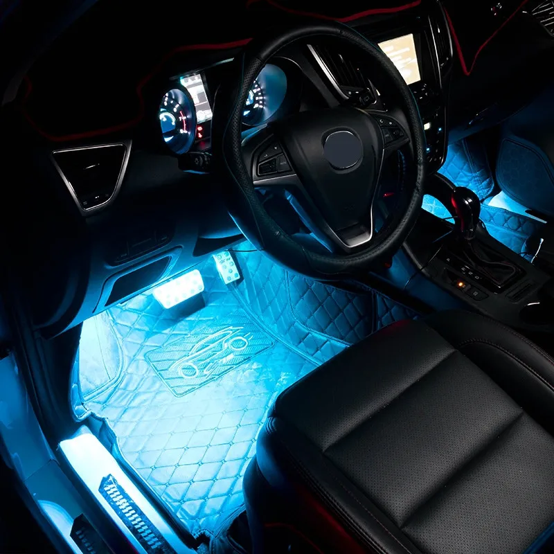 RGB светодиодный светильник для салона автомобиля Honda Civic Accord Crv Fit Jazz City Hrv Cr v