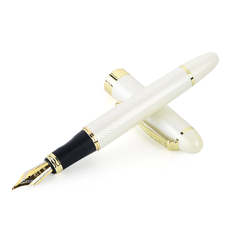 Высокое качество Jinhao 450 Iraurita авторучка Металлический Золотой зажим Роскошные брендовые ручки канцелярские принадлежности для офиса и школы - Цвет: Spiral Silver