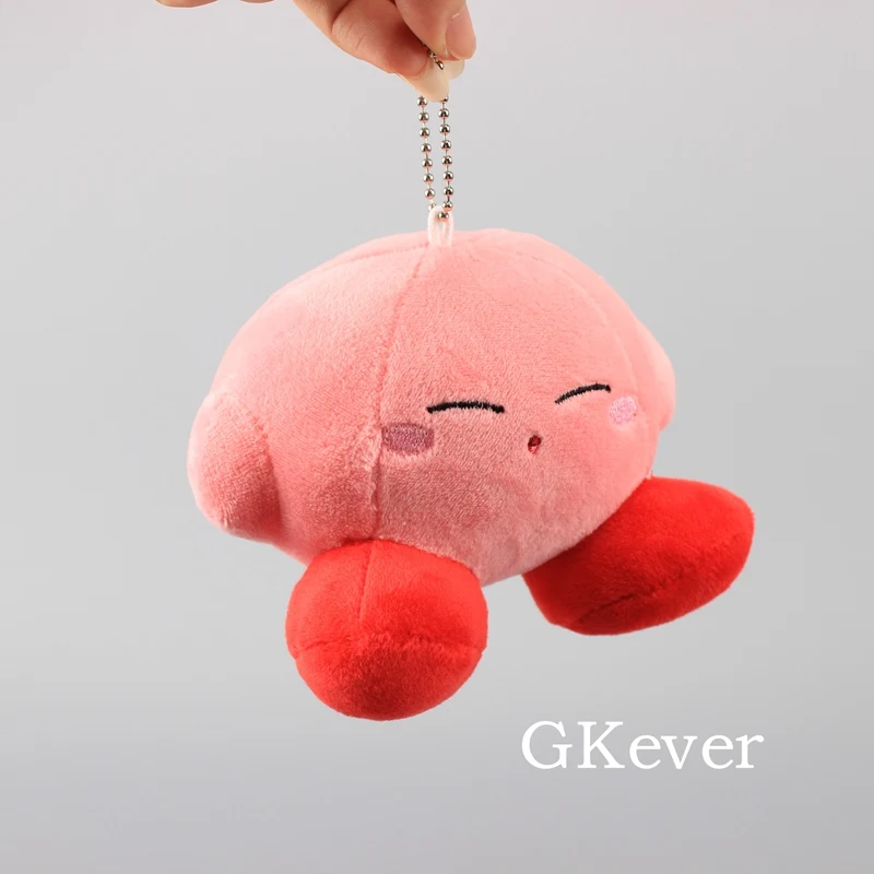 Новинка 10 шт./лот звезда Kirby мини плюшевый брелок Симпатичные мягкие игрушечные