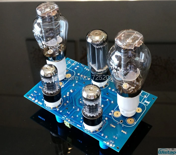 Tube Amplifier Kits Pcba Board 300b Steteo Power Stage 6sn7 Preamp