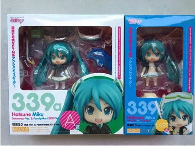 Бесплатная доставка Симпатичные 4 &quotNendoroid Vocaloid Hatsune Мику Happy kuji Лето Ver. ПВХ