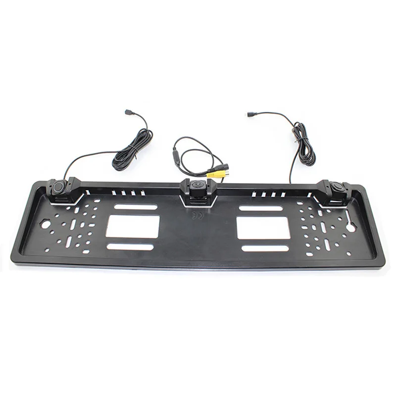 PZ600-L European License Plate Parking Sensor with HD Rear View Camera