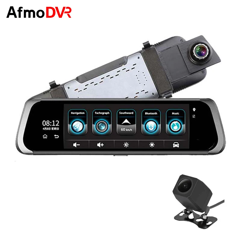 

Tekbow Special Mirror Dash Cam Car DVR Camera Android 5.1 with GPS DVR Automobile Video Recorder Rearview Mirror Camera Dash Cam