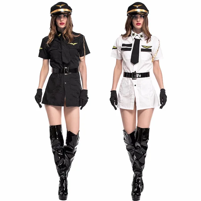 Sexy Aviator Couples Costume Group Porn Videos