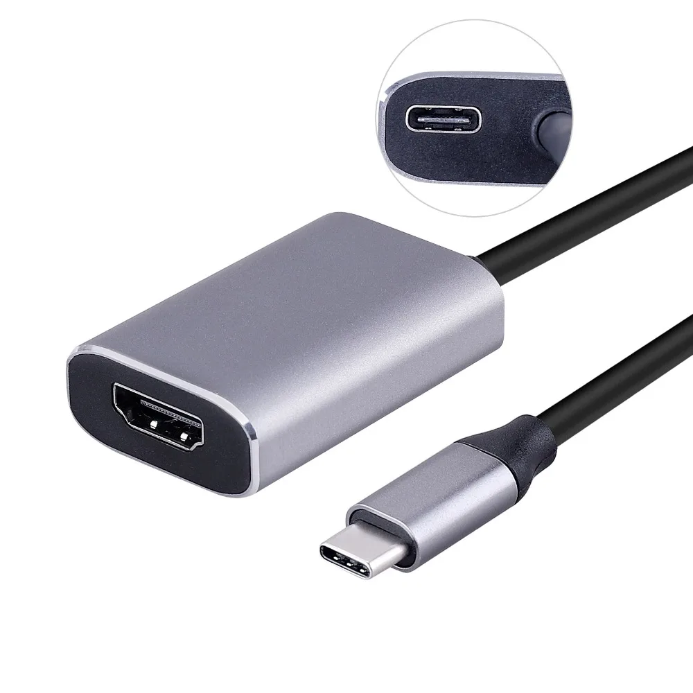 2 в 1 USB 3,1 USB-C type C до 4 K 60 hz HDMI+ 100 W зарядка PD адаптер концентратор для nidd переключатель Macbook samsung S9 S8 Porjector