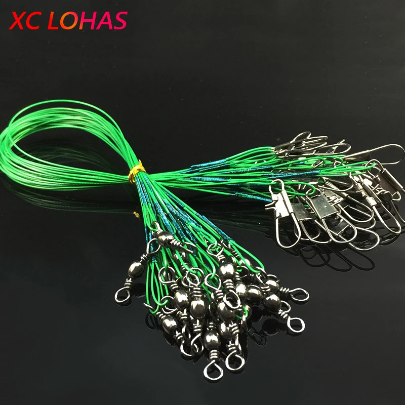 30 Pcs/Pack Fishing Tackle Lure Trace Wi...