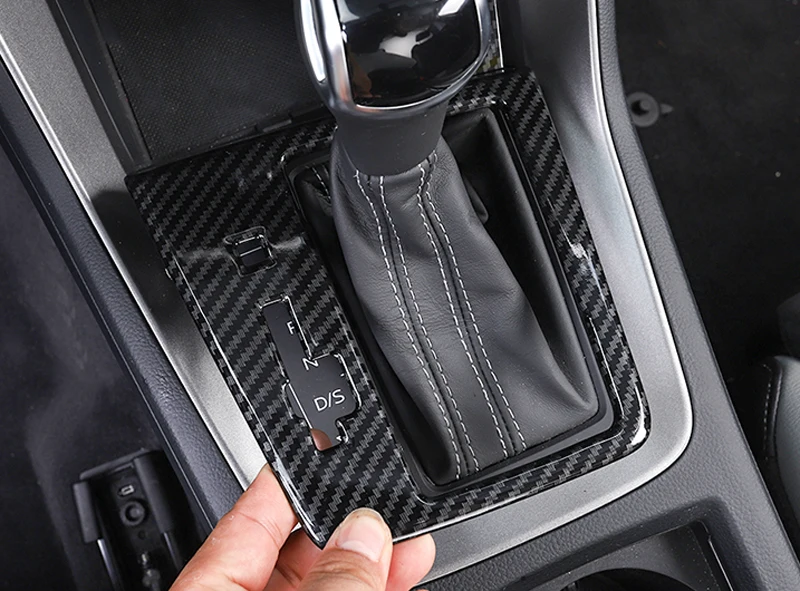 Подходит для Audi Q3 F3 автомобильный Стайлинг ABS внутренняя Передняя центральная консоль шиферная крышка отделка 1 шт. аксессуары левый руль автомобиля