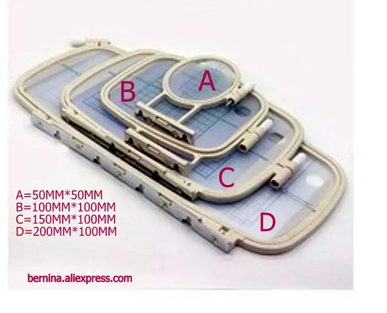 " x 2" " x 4" " x 4" 50*50 мм, 100*100 мм, 150*100 мм 200 мм вышивка обруч для brother PE700 PE700LL, PE750D, PE770 PE780D, LNNOVIS1