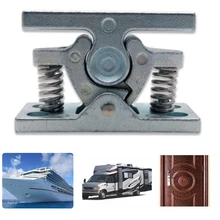 1PCS Zinc Alloy Door Stops Retainer Catch Door Stopper For Caravan Motorhomes And Boat Hardware Door Clip vintage antique brass zinc alloy door stopper classical door stops simple rubber no magnetism wall door short stops bronze