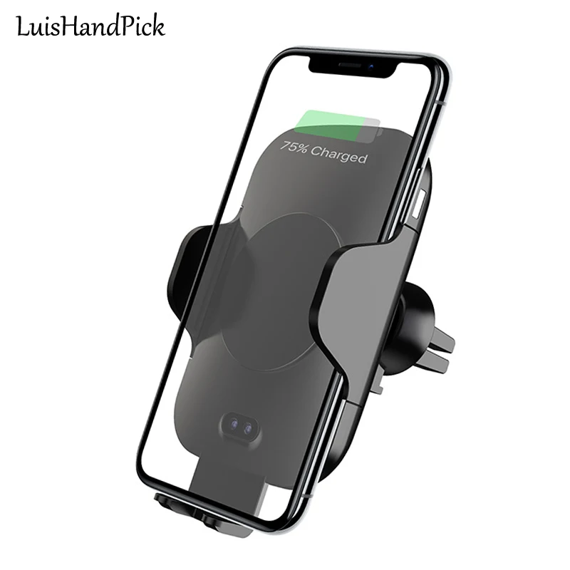 Wireless Car Charger Air Vent Fast Charger QC 30. Quick Charge Phone