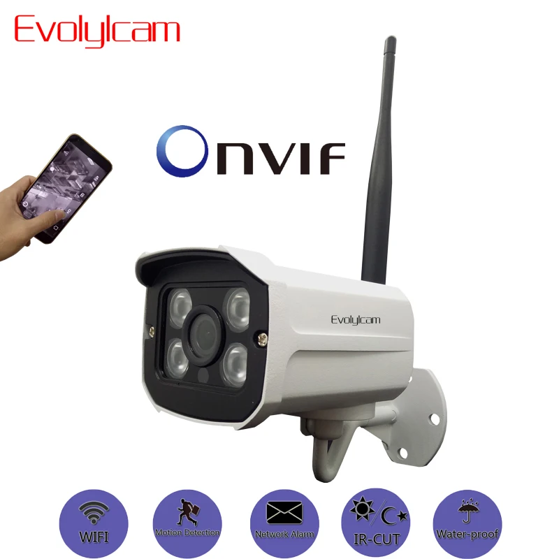 Evolylcam HD 1MP 720 P/960 P 1.3MP/1080 2MP Беспроводной IP Камера сети Wi Fi охранной сигнализации onvif