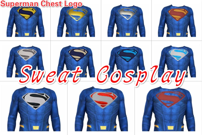 

High Quality Superman Rubber Chest Logo Superman Symbol Deluxe