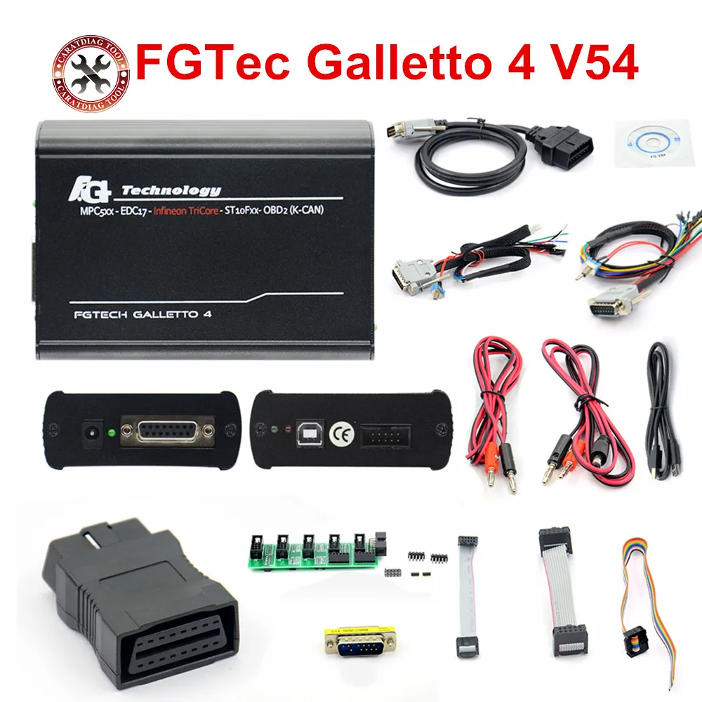 2020 Новое поступление Fgtech Galletto 4 Мастер v54 FG Tech Master FGTech BS Поддержка функция BDM