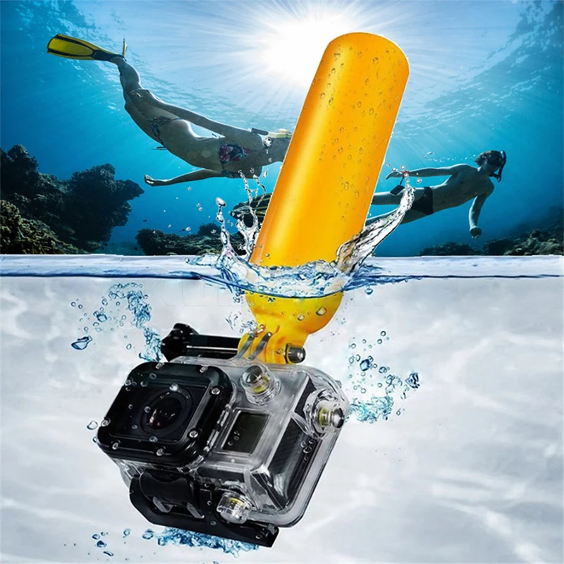 HAOBA Камера для рукоятки с плавающей ручкой держатель крепление поплавок аксессуаров для Gopro Hero 4/3+/3/2/1 Sj4000 Sj5000 Sj6000 H9 H9R