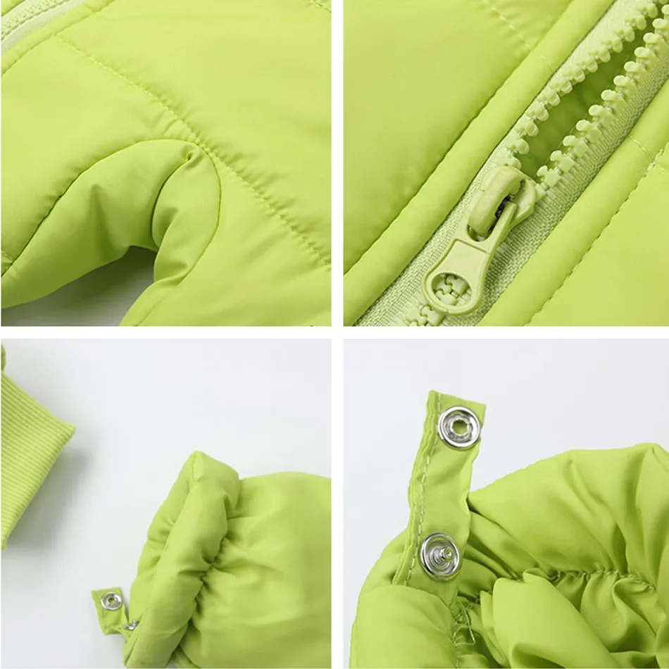 Мода 2016 Новый стиль Зимой комбинезон осень 0 24 М детские snowsuit зимние комбинезоны