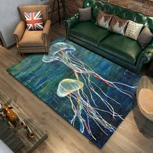 Медузы искусства, ковры для Гостиная абстрактный коврики Спальня Home Decor Кофе таблица коврик исследования ковер гардеробный ковер