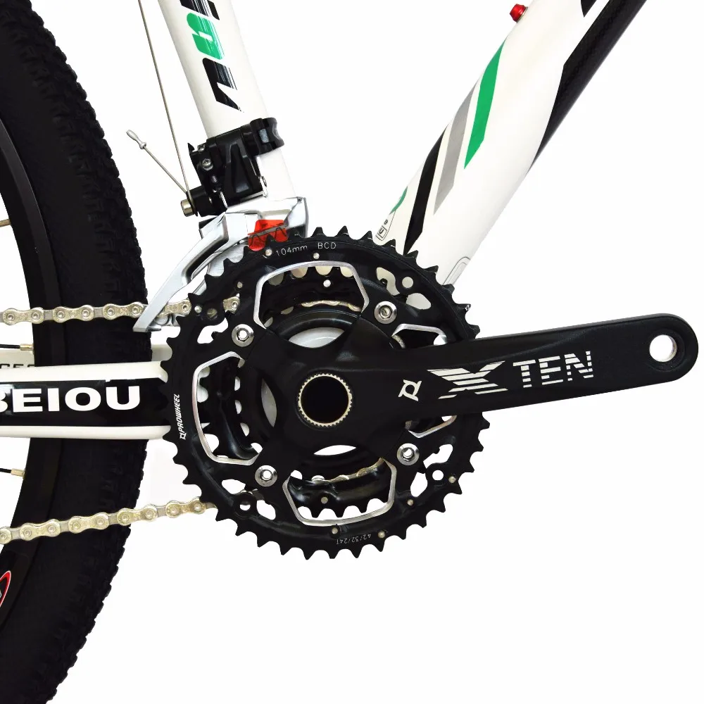 Flash Deal BEIOU Carbon 26-Inch Mountain Bike Hardtail Trail Bicycle 30 Speed S H I M A N O M610 DEORE MTB 10.8 kg colorful CB005 18