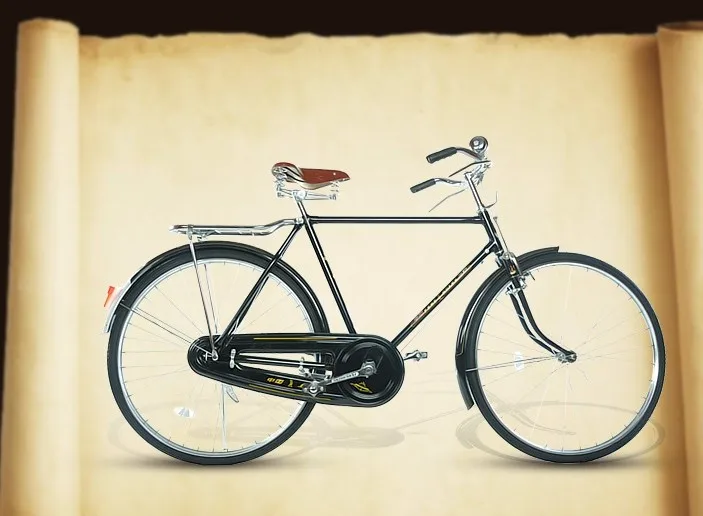 Ретро велосипед литературный и винтажный автомобиль высокого качества из углеродистой стали 26 дюймов сиденье с задним сиденьем взрослый велосипед