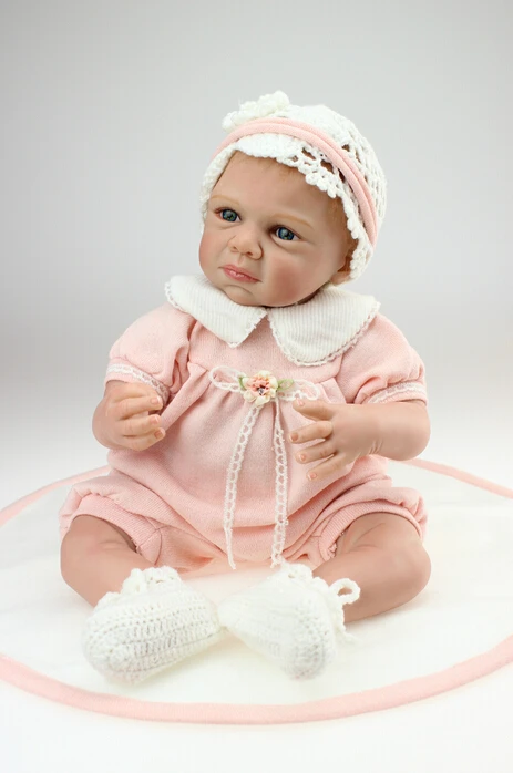 55cm lovely baby reborn doll toys, the best birthday gift for kid child, girl play house brinquedos silicone reborn babies 55cm lovely baby reborn doll toys, the best birthday gift for kid child, girl play house brinquedos silicone reborn babies