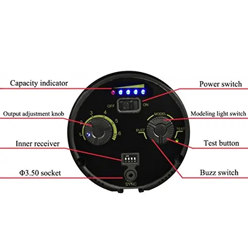 Nicetoto N400 400 Вт Портативный двойной мощный встроенный аккумулятор 2 4G Беспроводная