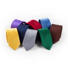 Mantieqingway 6 см брендовые галстуки для мужчин Свадебная вечеринка сплошной цвет узкий галстук черный галстук мужской строгий деловой Тонкий галстук Corbatas