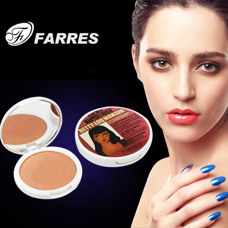 

New Makeup Concealer Oil-control Face Highlighter Contour Bronzer Powder Face Foundation Makeup Brighten Glitter Base Waterproof