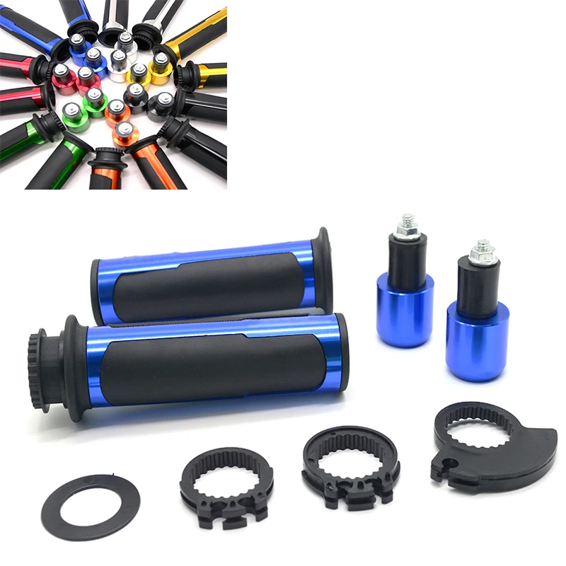 fit mostsport bikes with 22mm standard hollow moto handlebars grip sets