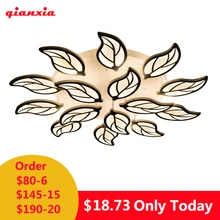 Современный светодиодный светильник для гостиной, спальни, столовой, белая Потолочная люстра с подсветкой