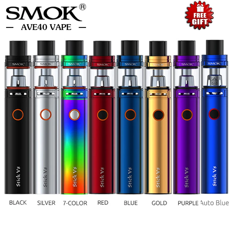 Original Vape SMOK Stick V8 Starter Kit Electronic Cigarettes 3000mAh Battery With 5ml TFV8 Big Baby Tank E Cigarettes Vaporizer Original Vape SMOK Stick V8 Starter Kit Electronic Cigarettes 3000mAh Battery With 5ml TFV8 Big Baby Tank E Cigarettes Vaporizer