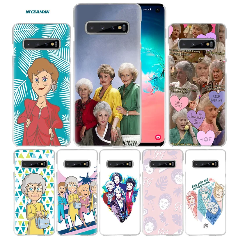 

The Golden Girls Case for Samsung Galaxy S10 5G S10e S9 S8 M30 M20 M10 J4 J6 Plus J8 2018 Note 8 9 Clear Hard PC Phone Cover NEW