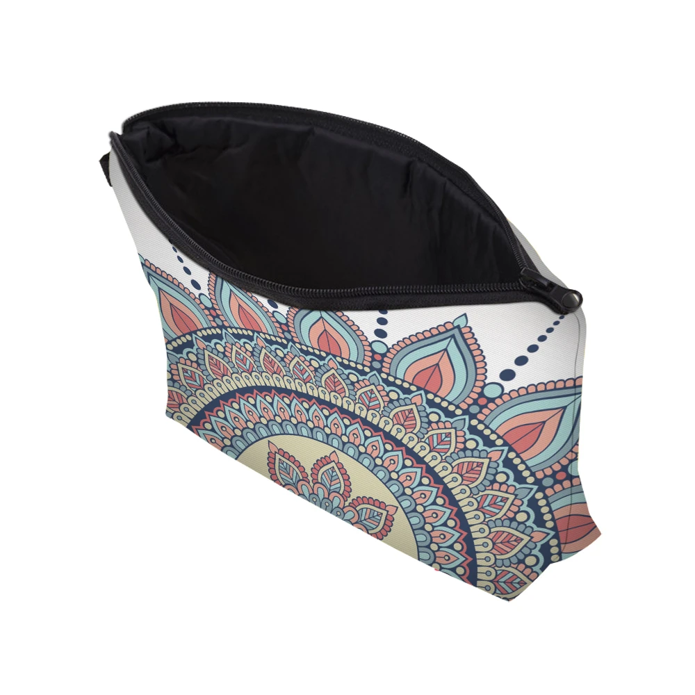 Deanfun التجميل أكياس 3D المطبوعة ماندالا الزهور خمر نمط المرأة ماكياج المنظم للسفر 50965