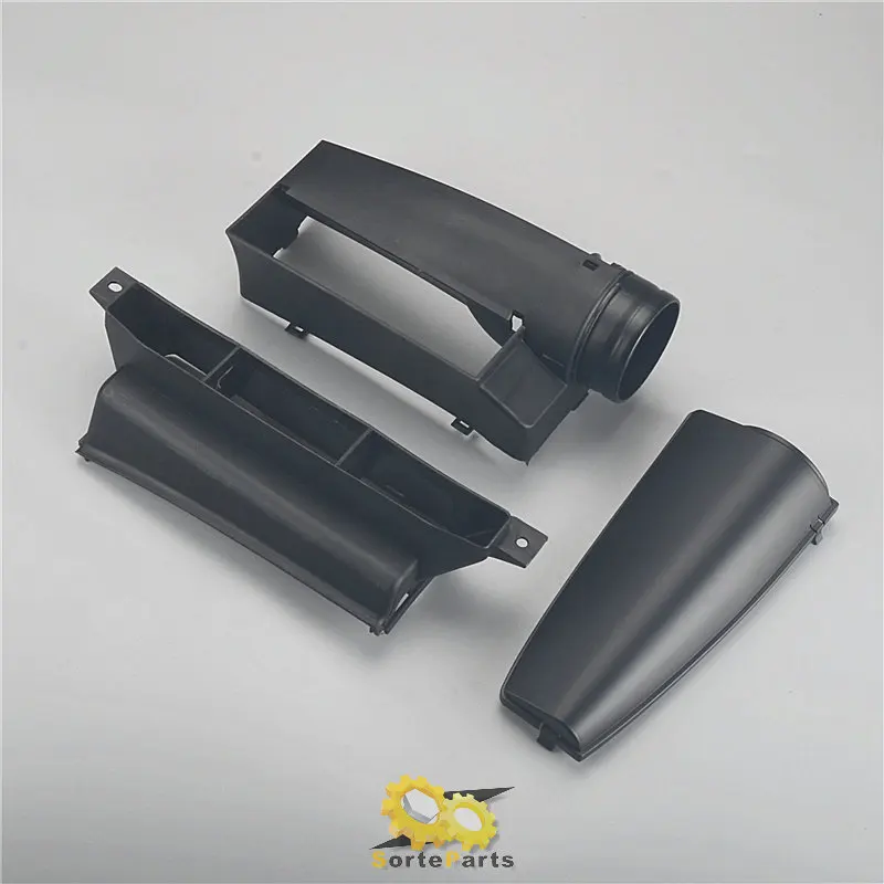 3 PCS Air Intake Guide Inlet Duct Assembly For VW Passat CC Tiguan 1