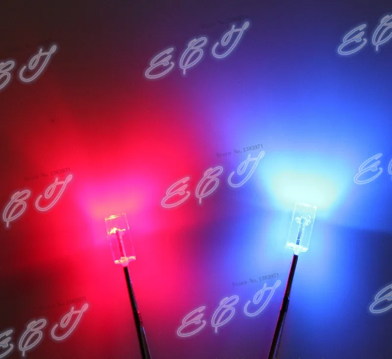 2*3*4 мм 234 светодиодный 2x3x4 сверхъяркий DIP led два цвета белый на красный и синий