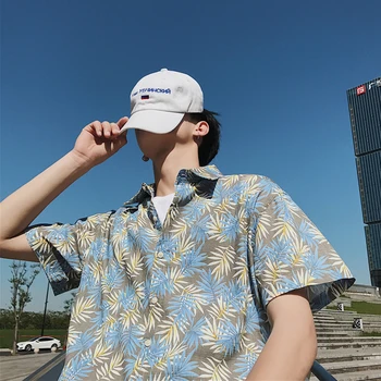 

2018 Spring And Summer New Men's Personality Fashion Solid Color Simple Long-sleeved Business Casual Shirt Temperament Street
