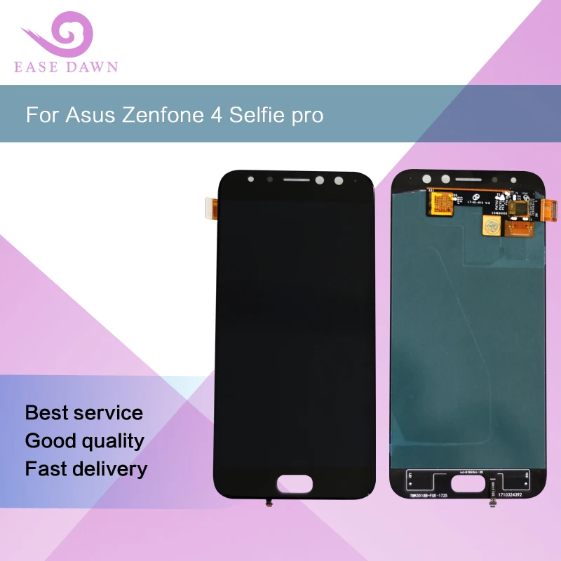 Для ASUS ZenFone 4 Selfie Pro ZD552KL Z01MD lcd amoled экран OLED Сенсорная панель дигитайзер сборка для Asus дисплей