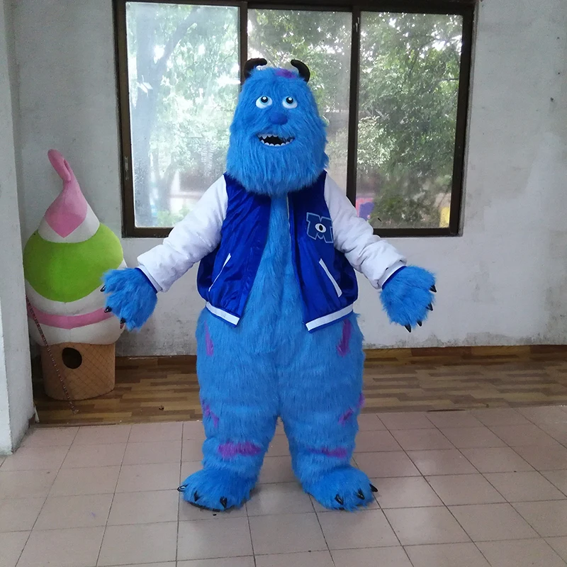 High quality Good ventilation monster Sully mascot costume adult Sully