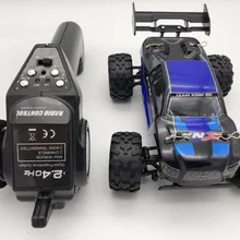 MK 1/24 мини Электрический монстр грузовик высокая скорость поднятие головы 2,4G модель дистанционного управления